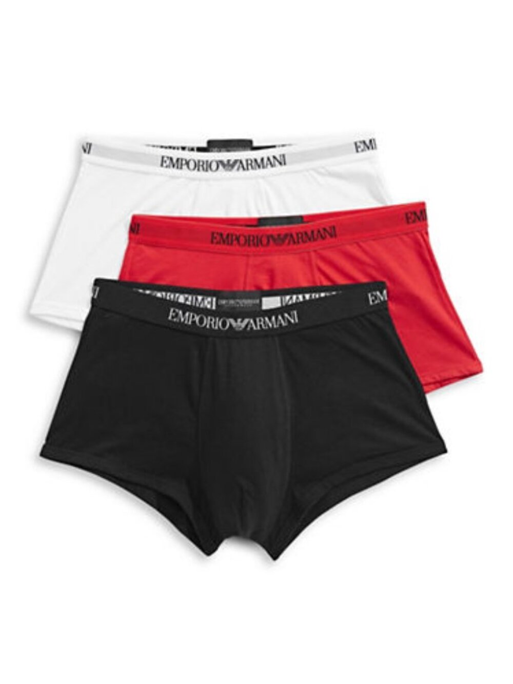 Emporio Armani Men's Essentials Pure Cotton Trunk